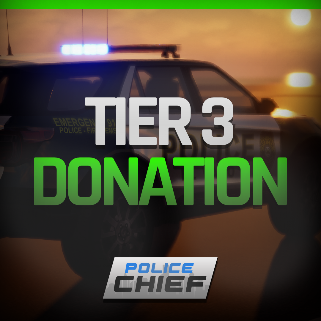 More information about " Police Chief | Donation | Tier 3"